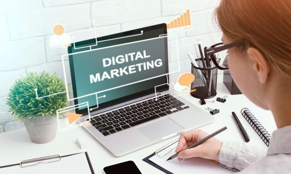 digital marketing concept