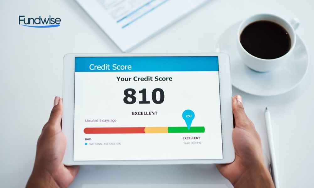 good credit report concept